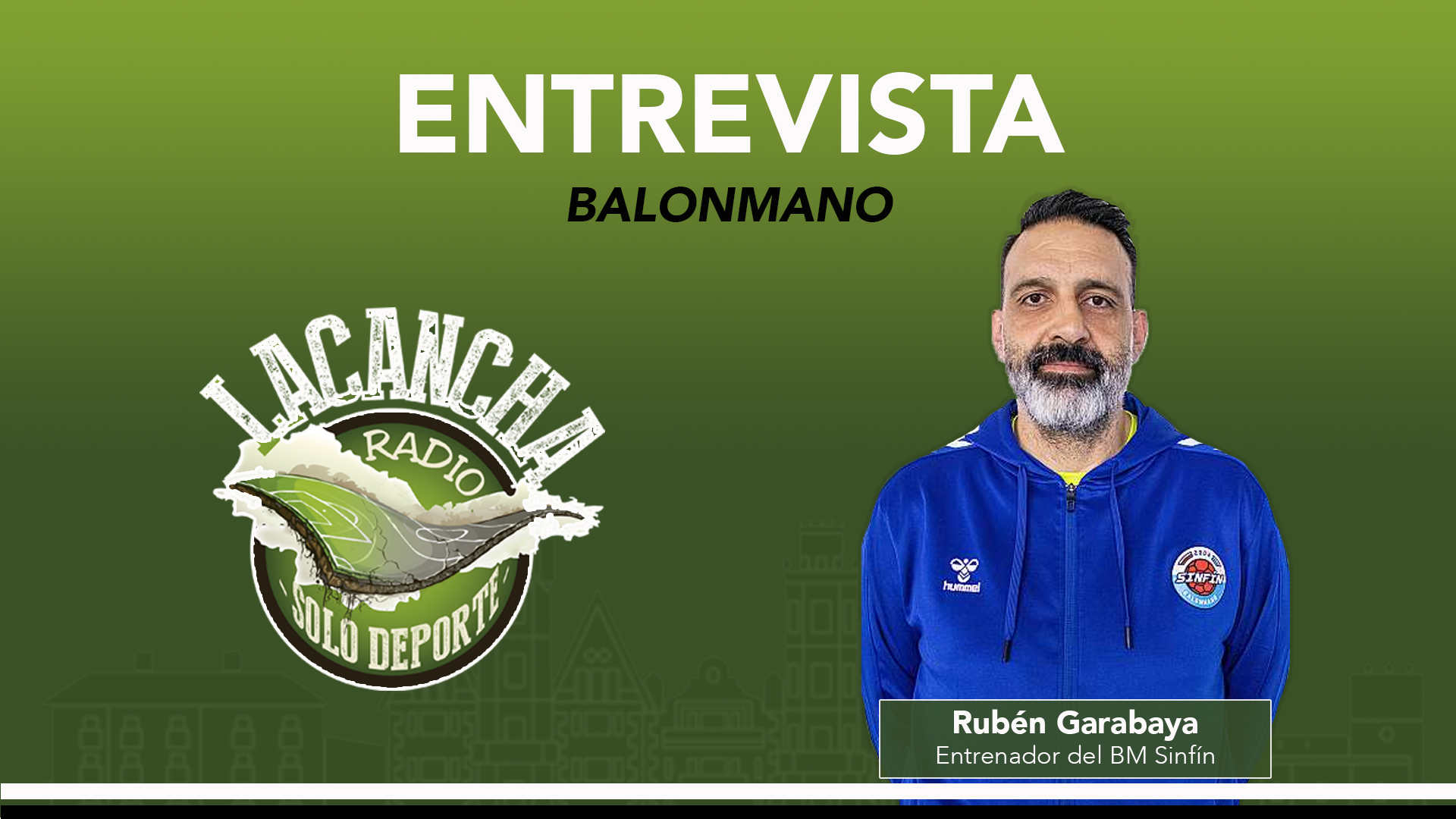 Entrevista con Rubén Garabaya, entrenador del Blendio BM Sinfín (07/06/2023)