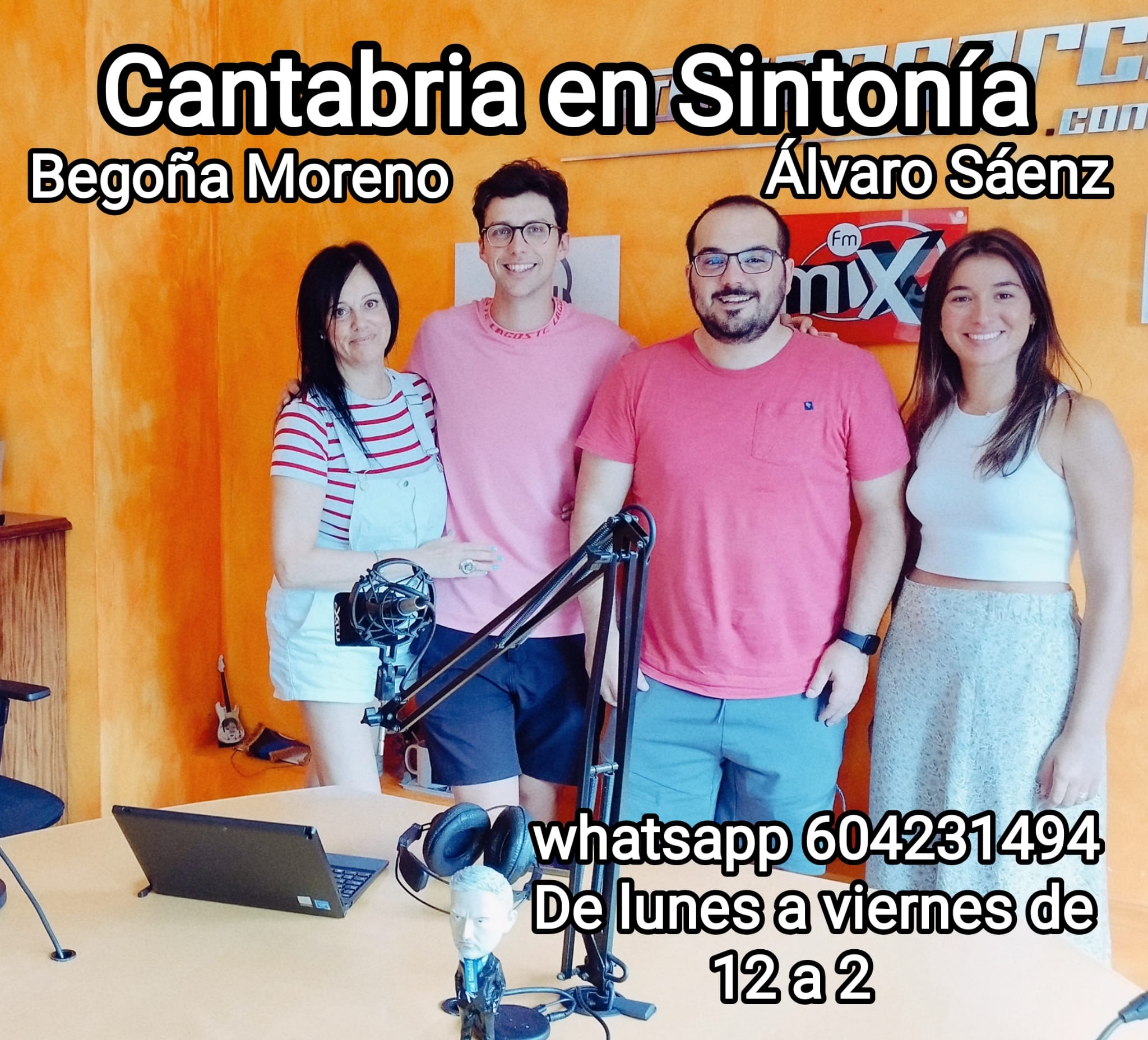 Cantabria en Sintonía en Mix FM. Jueves 20-07-2023