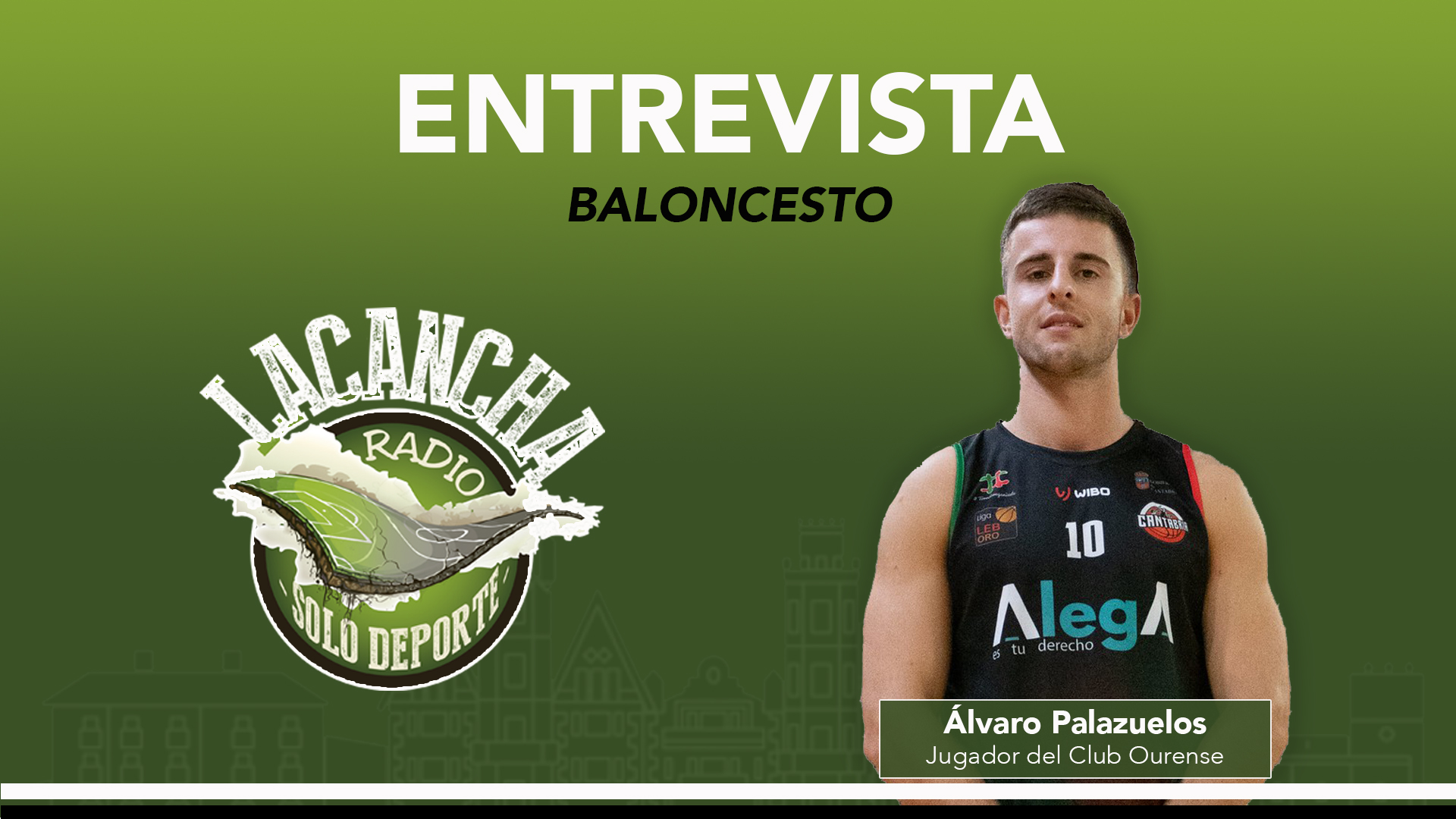 Entrevista con Álvaro Palazuelos, jugador del Club Ourense Baloncesto (10/08/2023)