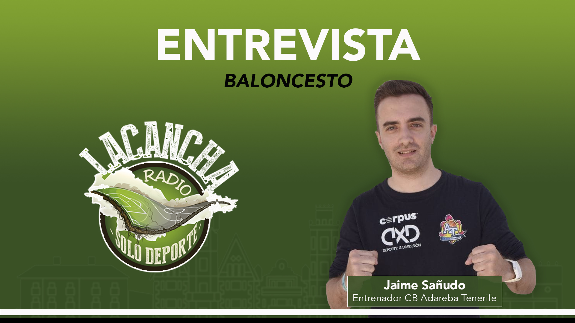 Entrevista con Jaime Sañudo, entrenador del CB Adareva Tenerife (03/08/2023)